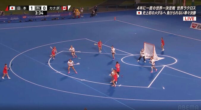 日本代表に「イライラしてます」 世界ラクロス女子でまさかの2人退場劇 強豪カナダを“焦らせた”瞬間に注目 2枚目