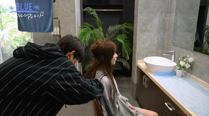 【写真・画像】イケメン美容師、気になる美女ダンサーをヘアセット「1番かわいい状態を見られる」　2枚目