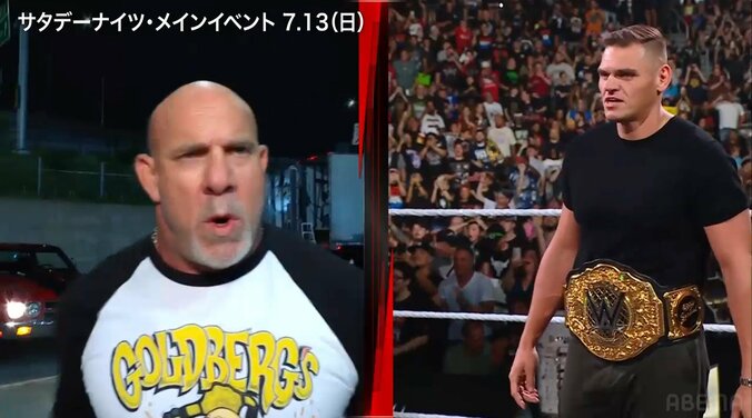 グンターと対峙するゴールドバーグ