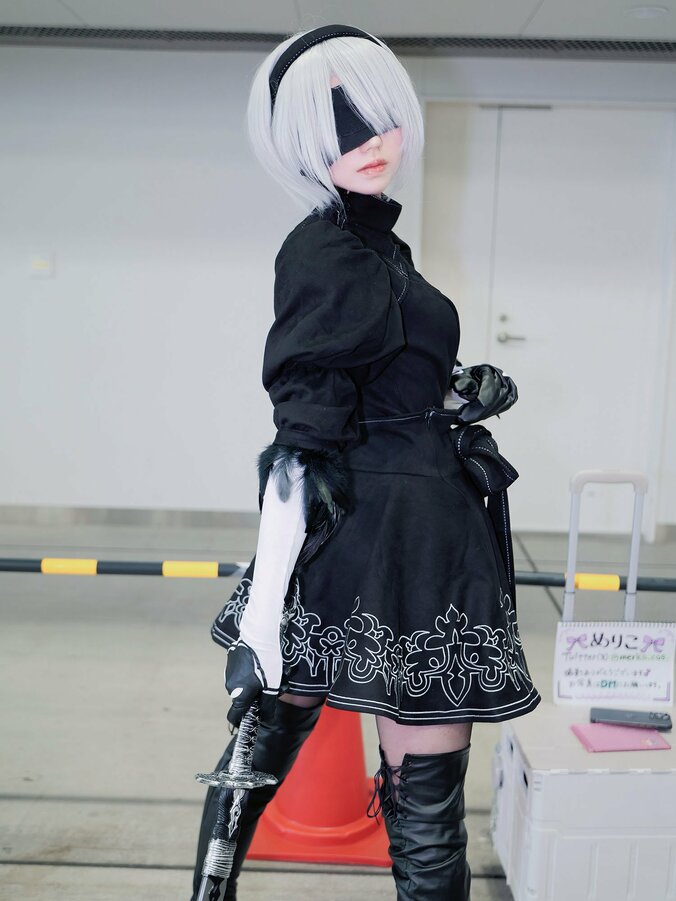 【写真・画像】『NieR:Automata』2Bコスプレ画像　3枚目