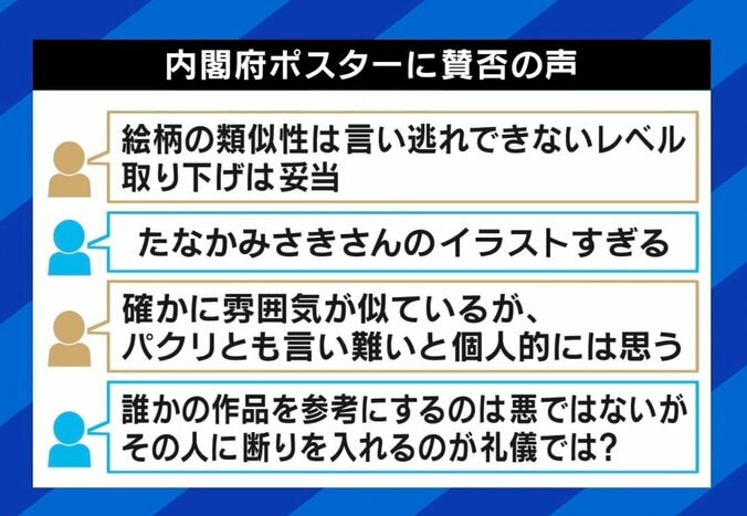 さいとうなおき氏「作家へのリスペクト感じない」内閣府ポスター掲載中止に“絵柄パクリ” 著作権侵害の境界線は 2枚目