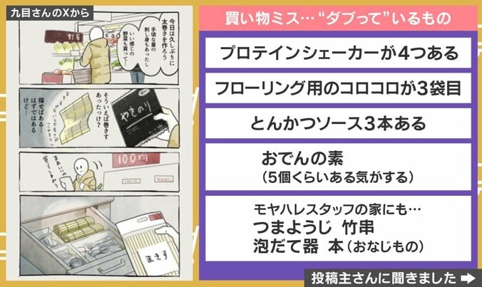 買い物あるある