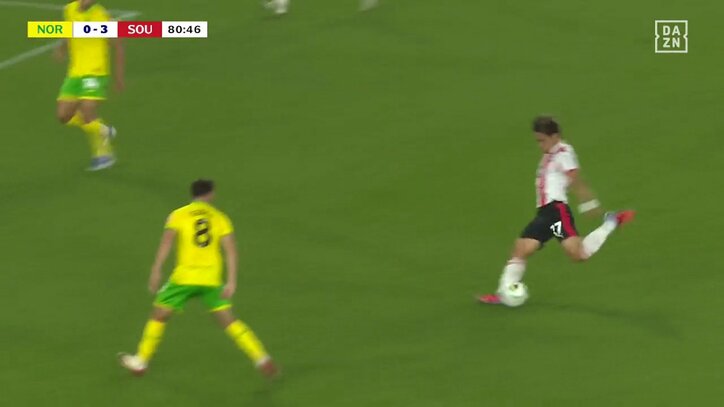 【映像】左足で超絶ミドルを叩き込んだ瞬間