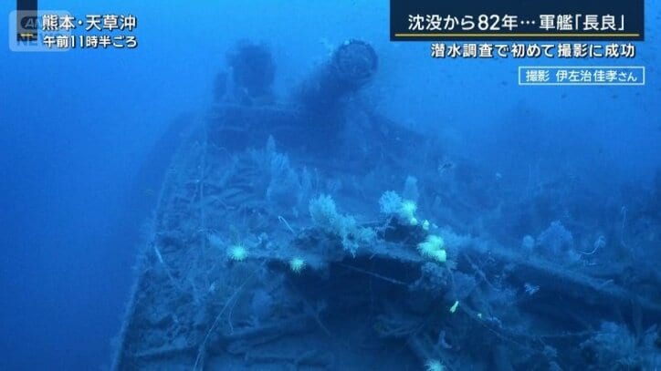長良の船体
