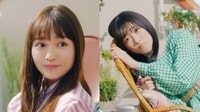 【映像】川口春奈＆福原遥 美人姉妹役でCM初共演