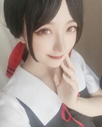 コスプレイヤー・しろさき、「かぐや様は告らせたい」四宮かぐやの夏服