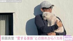 前園真聖、愛犬が天国へ旅立ち1カ月「アンジェロのことを思い出し泣いて笑います」