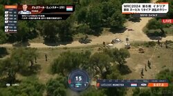 時速180キロ→15キロに急減速！「この路面で…」実況も思わず驚愕　世界最速ラリーカーが見せた“衝撃ブレーキング”が話題に