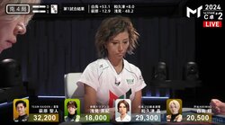 麻雀の神に愛された！逆転狙うギャル雀士に訪れた“1巡目テンパイ”の超強運に騒然「やばすぎるｗ」／麻雀・Mトーナメント