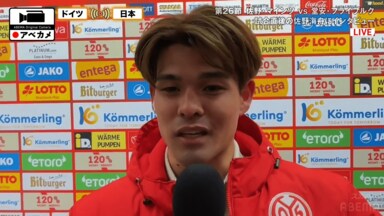 えっ、嘘だろ！？ 佐野海舟、“後方転倒パスカット”にファン仰天「またまた回収」「あの体勢で…」「読みがすごい」さすがの守備力を見せつけた瞬間