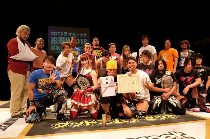 「悔しいけど幸せ」伊藤麻希、快挙にして完敗　DDT総選挙は大逆転許し3位に 2枚目