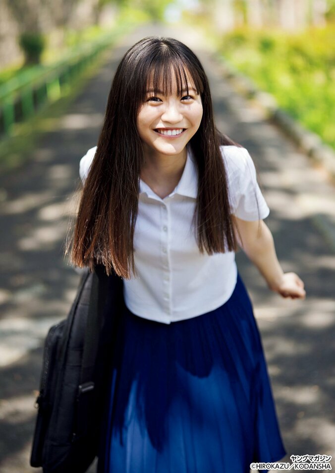 “ミスマガジン2025 グランプリ”永岡ゆきね、1st写真集『ゆきねのね』から未公開カット 『ヤングマガジン』表紙・巻頭グラビア 1枚目