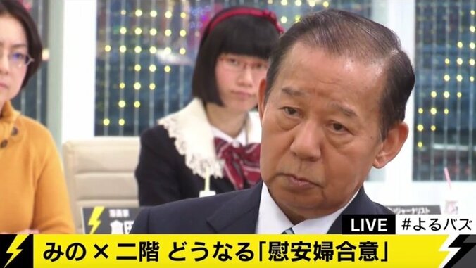 「10億円受け取った後でおかしい」自民・二階幹事長、韓国の慰安婦像設置問題を語る 1枚目