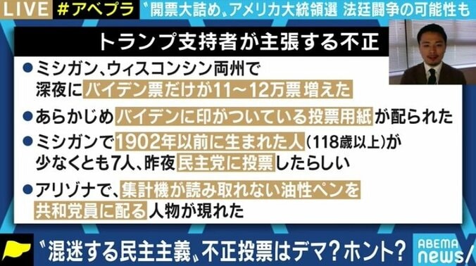 法廷闘争で引き延ばし、共和党が多数派を占める接戦州議会で逆転を目指す? トランプ大統領が狙うのは民主主義を脅かす“危うい”戦略か 2枚目