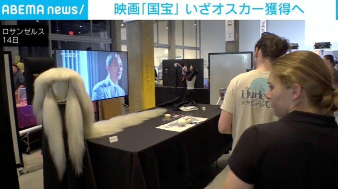 メイクアップ展示の様子