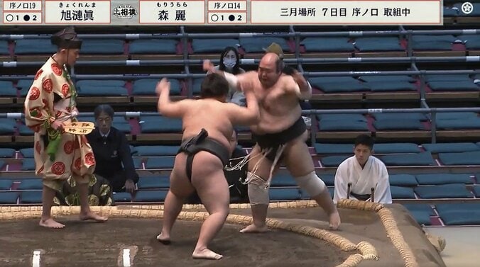 「そんなに強く当たるなよ」「額が…」17歳力士の強烈な立ち合いで人気力士にアクシデント 心配の声 3枚目