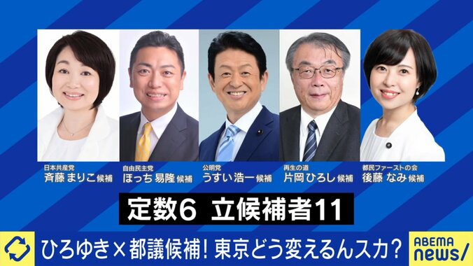 足立区の候補者