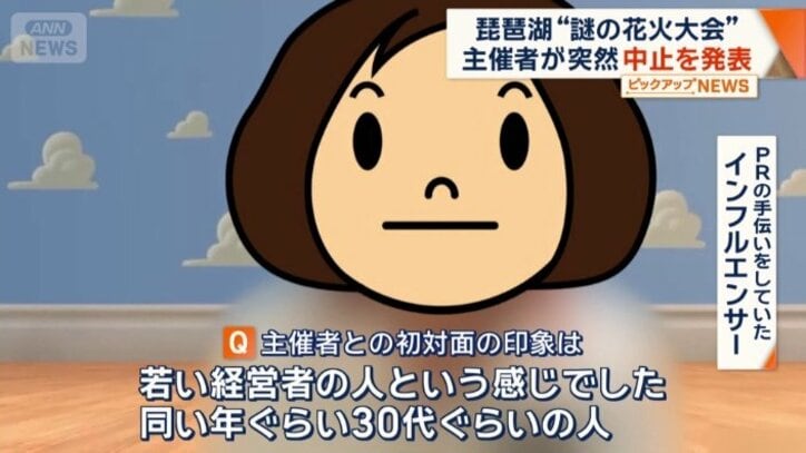 PRの手伝いをしていたインフルエンサー