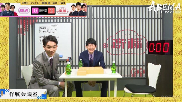 黒田尭之五段の渾身“勝負手”にベテラン棋士が目見開き仰天 仲間も「ふおー！え～！？」と大興奮の大逆転勝利／将棋・ABEMAトーナメント