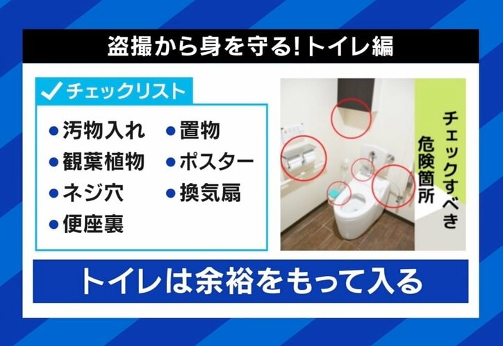 「まずはレンズを隠して」もし“盗撮カメラ”を見つけたら? 10年で検挙数2.5倍に…“撮影罪”で風向き変わる?
