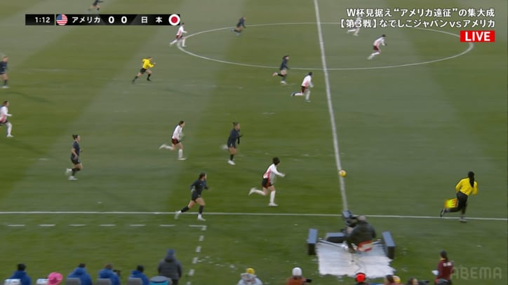 右サイドを爆速で駆け上がるロッドマン