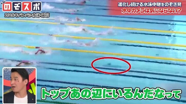 水中カメラは邪魔じゃない？世界記録ラインって？元競泳日本代表・松田丈志が水泳中継にまつわる疑問に回答