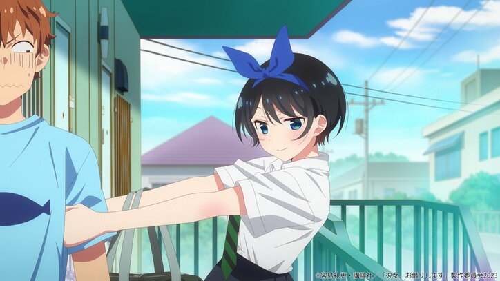 アニメ『彼女、お借りします』突然和也を呼び捨てにした瑠夏…8話先行カット＆あらすじ公開