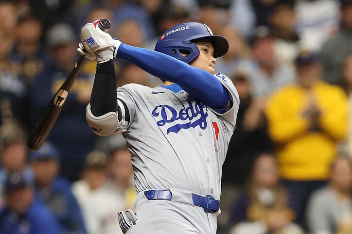 【写真・画像】大谷翔平、復活！ 20打席ぶり安打は貴重なタイムリー！二盗も成功　1枚目