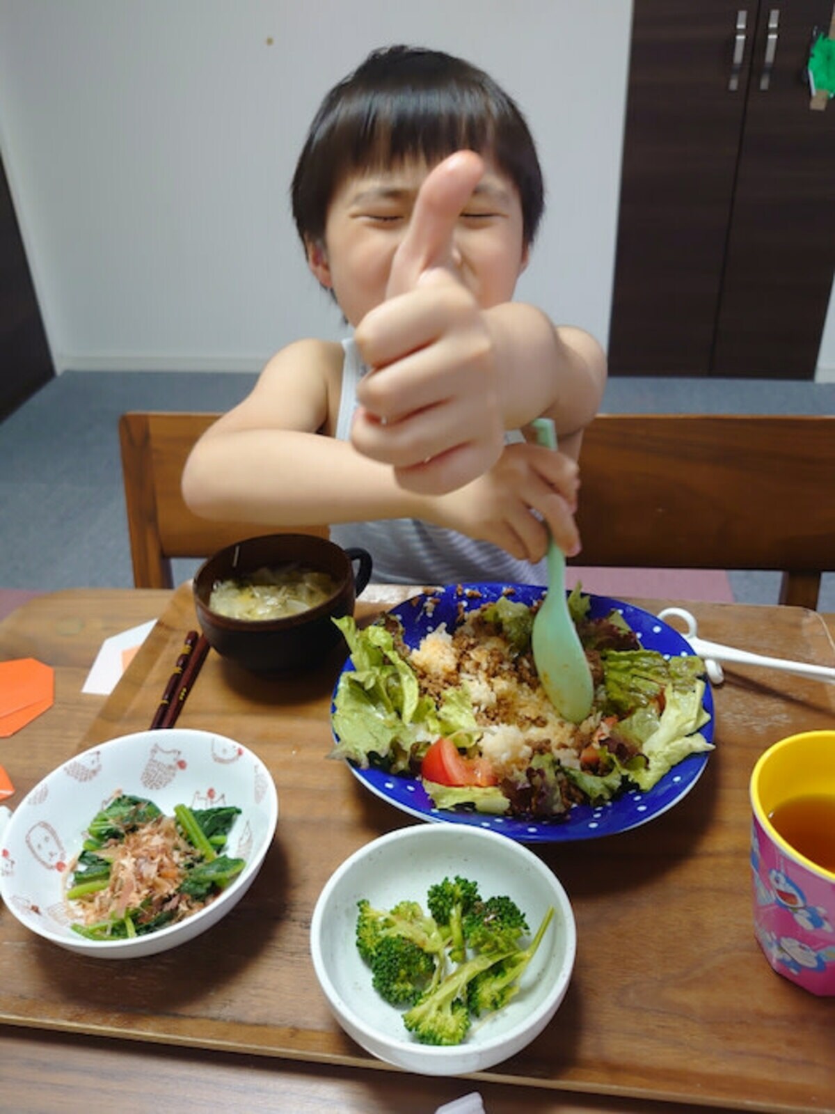 山田花子、息子達が完食した手料理を公開「お店出したら、流行るわね 