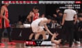 「強すぎ」河村勇輝が韓国選手を吹っ飛ばす！“衝撃フィジカル”にファン驚愕「相手ぶっ飛んだやん」【バスケ日本代表】