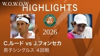 男子シングルス４回戦 【ショートハイライト】C.ルード(NOR) vs J.フォンセカ(BRA) 