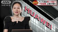 国際ニュース - ファーウェイ幹部逮捕に対抗 中国でアップル不買 | 動画視聴は【Abemaビデオ(AbemaTV)】