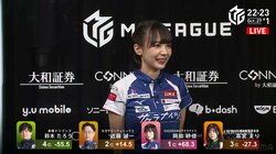 秋の桜も風に乗る 岡田紗佳、伸びしろだらけの個人2勝目 余裕の笑みも「嬉しいです」／麻雀・Mリーグ