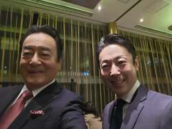 高橋英樹、会食で一緒だった歌舞伎俳優との2ショット公開「彼の舞台姿はとても美しいです」