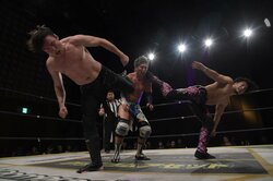 MAO＆ベイリーに試練！　DDT両国大会、タッグ王座戦は酒呑童子、#STRONGHEARTSとの3WAYに