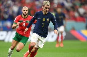 決勝進出のフランス代表FWグリーズマン「モロッコ代表には感銘を受けた」