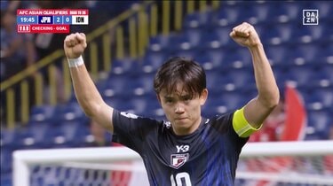 日本代表、W杯予選最終戦でインドネシア代表に6ー0大勝！ 10番&主将の