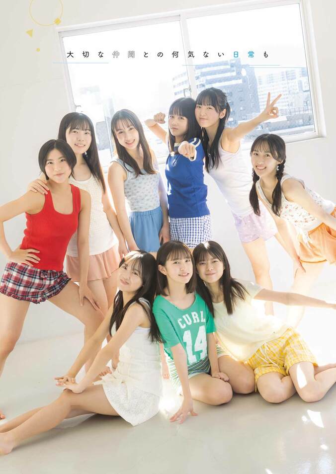 （上段左から）吉田姫杷、小野田華凜、松原ユリヤ、相馬優芽、村越彩菜、植村葉純　（下段左から）橋田歩果、島川波菜、上村麗菜