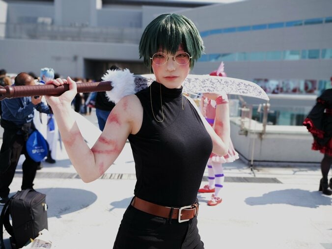 【写真・画像】『呪術廻戦』禪院真希のコスプレでこだわった「傷だらけでも美しい表現」　2枚目