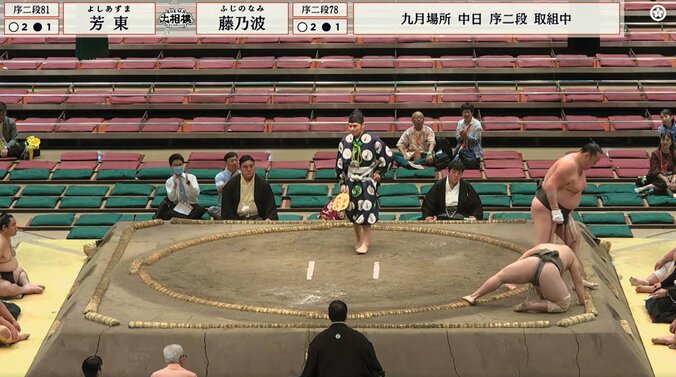 「進撃の巨人みたい」「感覚バグる」大相撲で衝撃の“身長差”対決 ファン困惑 5枚目