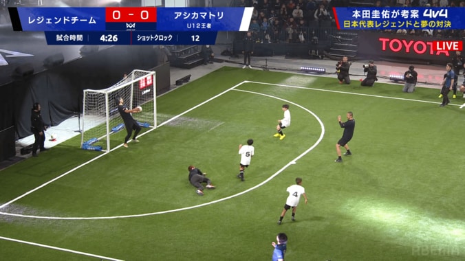 場内騒然！ボンバー中澤佑二、まさかの顔面セーブ→ドヤ顔「ナイスキーパー！」実況・解説が絶叫 3枚目