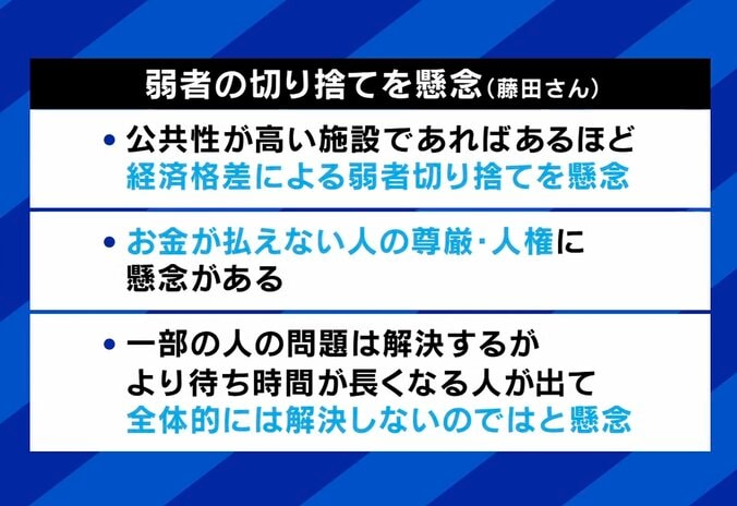 「弱者が切り捨てられる」懸念も