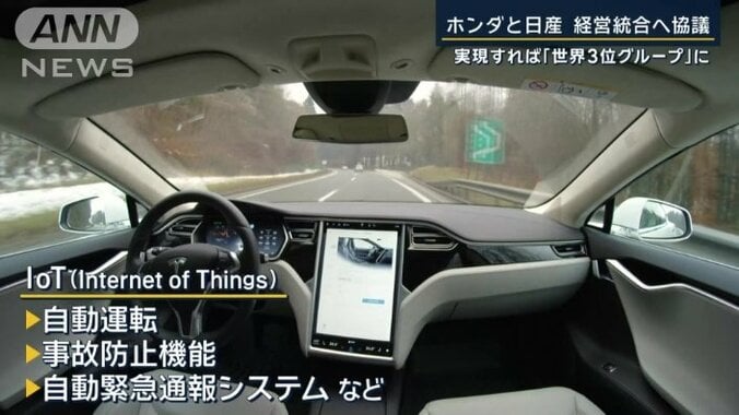 自動運転や事故防止機能、自動緊急通報システムなど