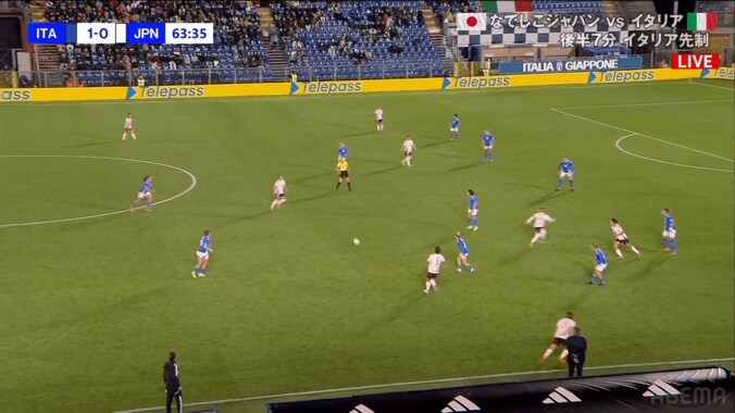 「２人とも神だ」長谷川唯の華麗ゴラッソ演出！宮澤ひなたの“ダイレクト絶品パス”が脚光「ピタリと合わせた」アシストの瞬間 3枚目