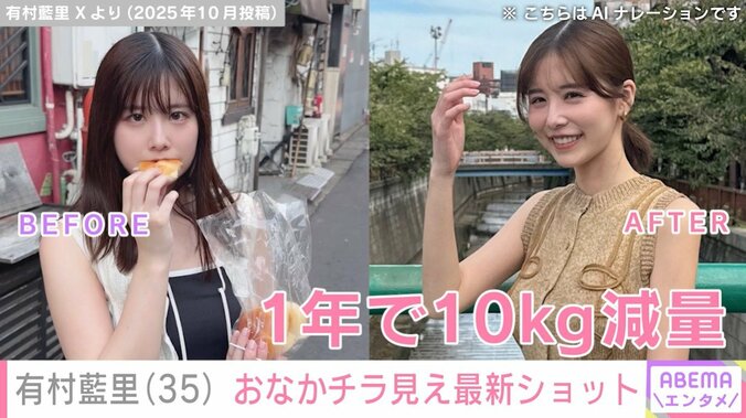 10kg減量のビフォーアフター