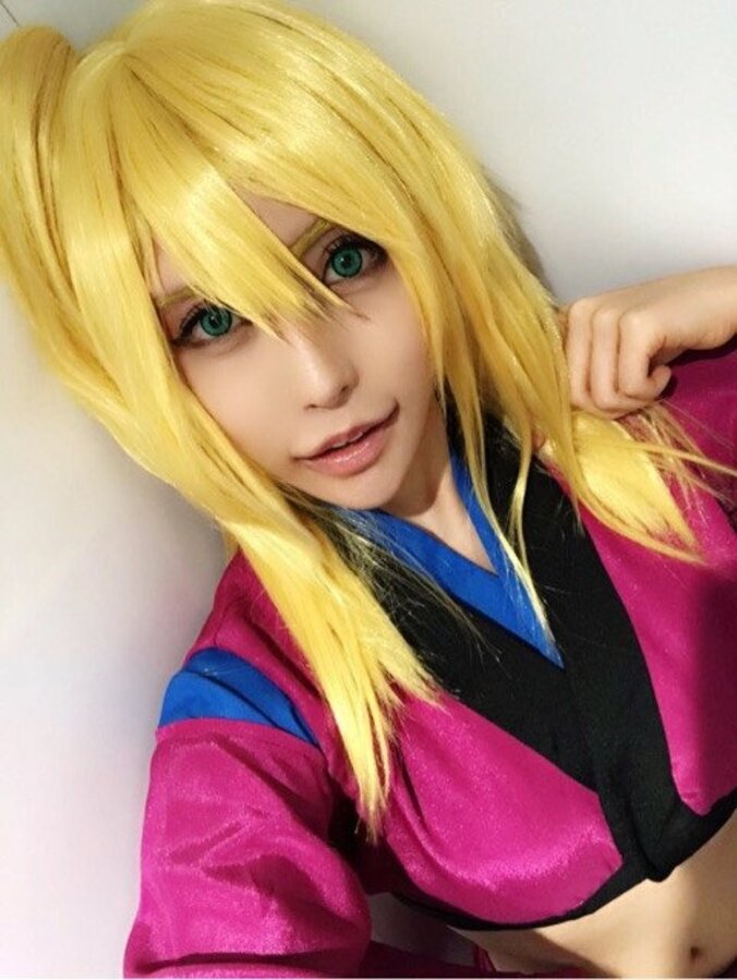 『銀魂』来島また子のコスプレ公開　ファンから「カワイイです!!」と絶賛の声 1枚目