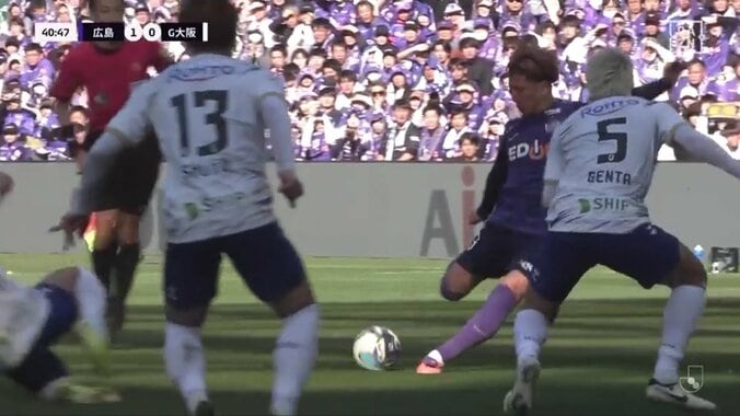 【映像】強烈無回転ミドル炸裂の瞬間