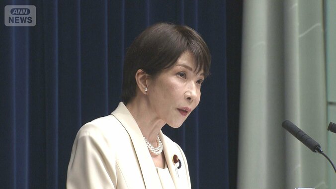 高市総理「数字に一喜一憂せずに仕事をする」内閣支持率の低下を問われ　国会については「反省点は特にないが…」　 1枚目