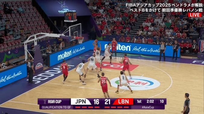 「意味不明…」バスケ日本代表が“謎のファウル判定”被害→解説絶叫＆SNS大荒れ！「審判が会場に呑まれてる」「それ吹くなら守備できない」西田優大が頭を抱えた瞬間 2枚目
