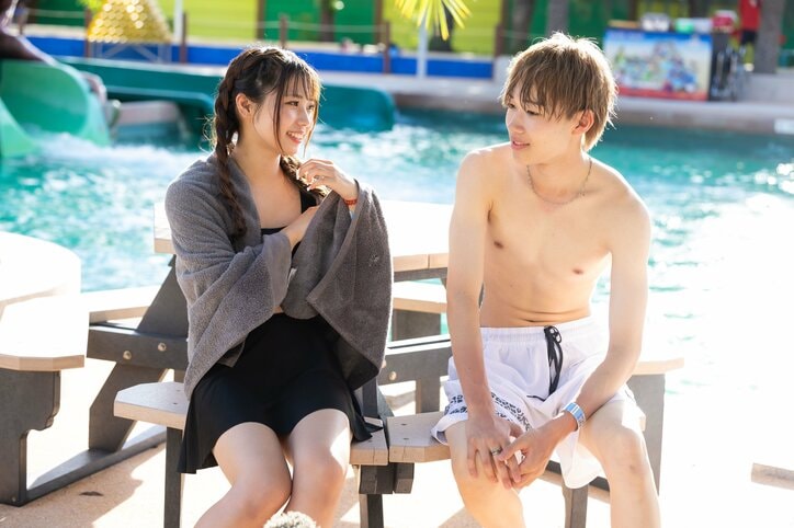 【写真・画像】告白された人数17人のモテ女子、大人っぽいビキニ姿で登場!気になる男子とプールデートで急接近『今日好き』ドンタン編第2話 3枚目